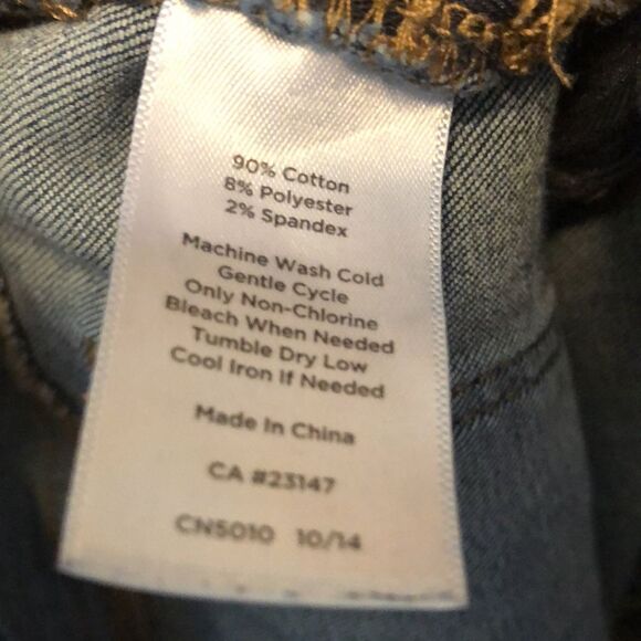 Talbots curvy ankle jeans size 12p - Picture 10 of 10